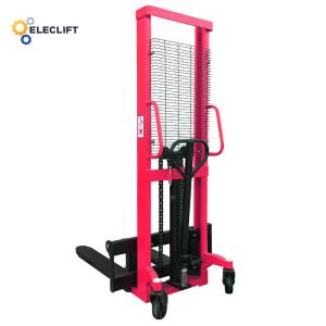 550/690mm Fork Width Manual Electric Stacker Efficient Performance 100kg Net