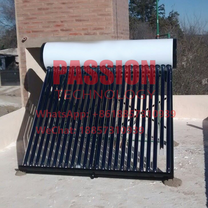 300L Stainless Steel Low Pressure Solar Water Heater Vacuum Tube Solar Collector