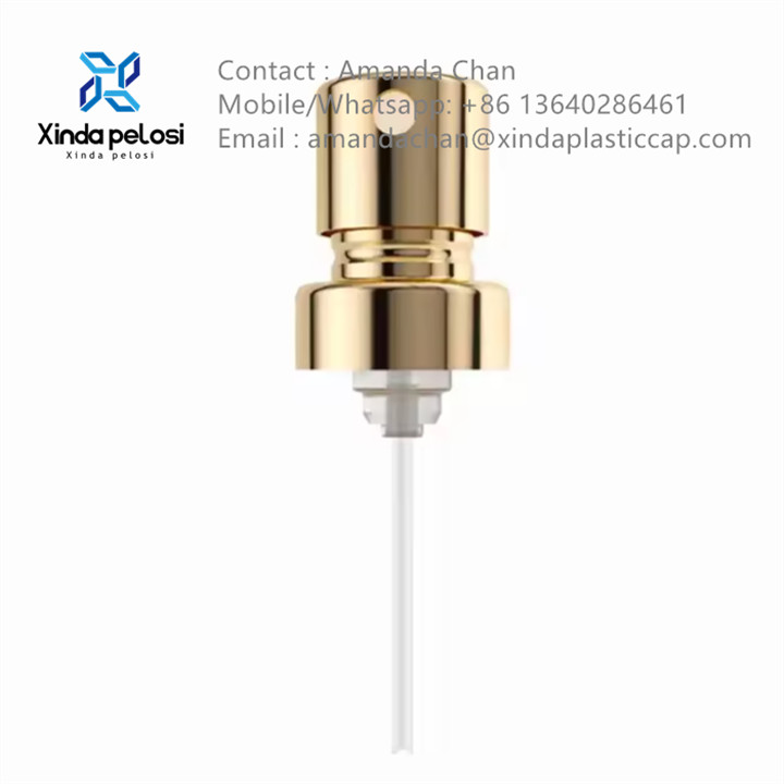 Easy Perfume Crimp Spray Pump Fine Mist Spray Head For Small Plastic Bottles