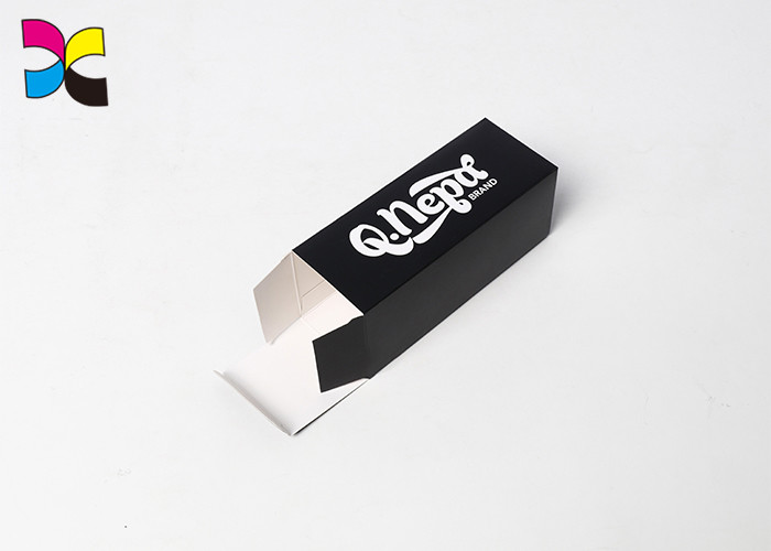 White Logo Printed Shipping Boxes With Matt Lamination For Display Packaging
