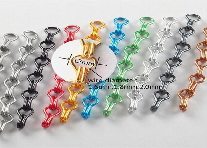 Anodized Fly Screen Chain Curtain