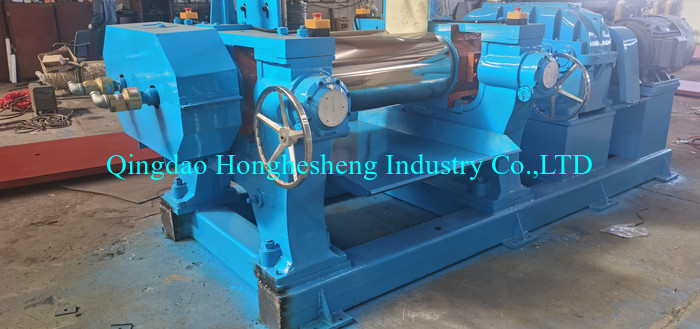 360x900mm Cast Iron Rubber Sheet Open Mill Rubber Mixing Rubber Refiner Mill