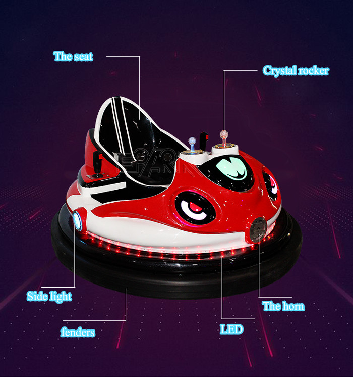 220V Electric Kids Bumper Car Battery Powered For Entertainment Center