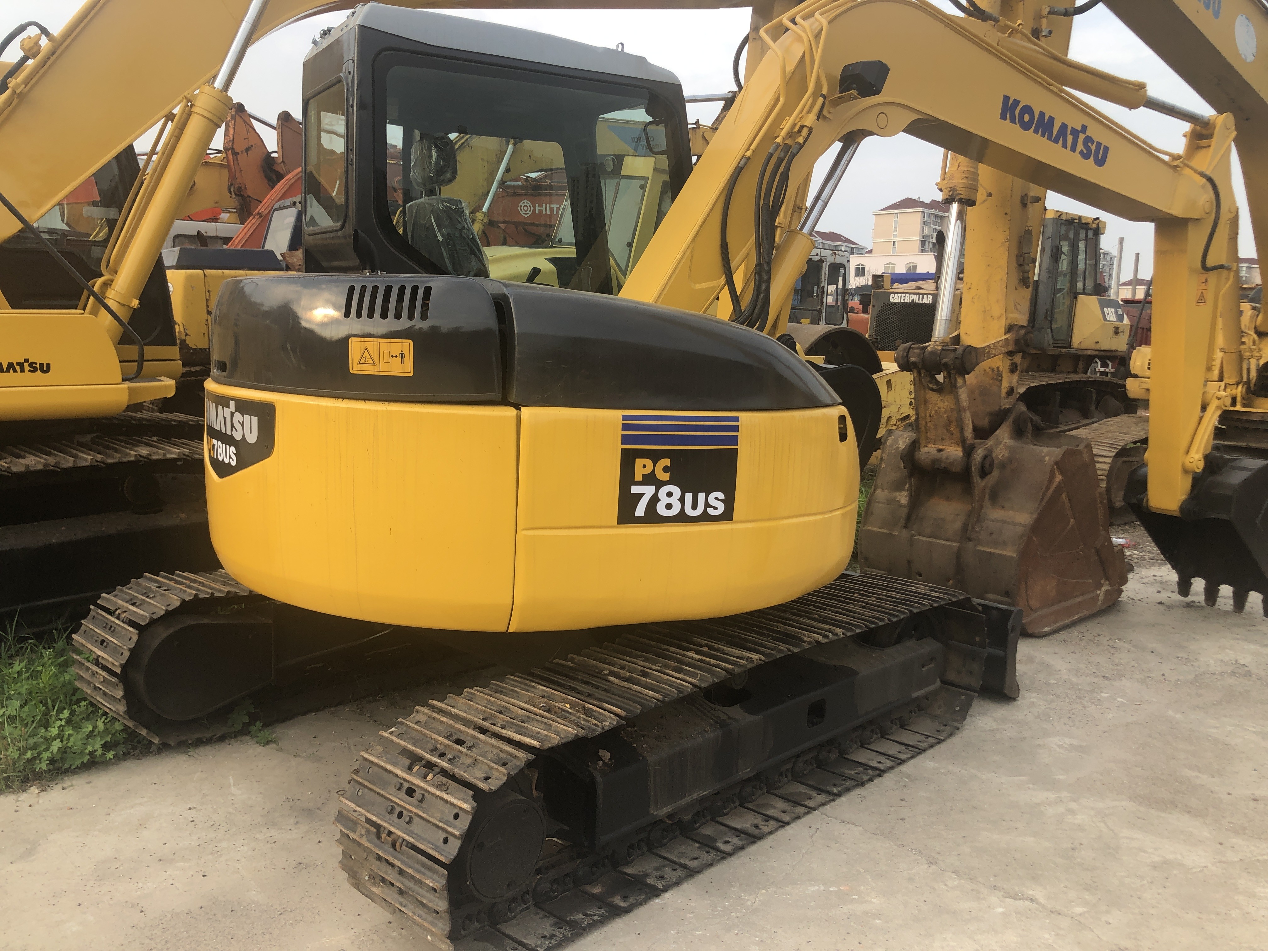 Komatsu Hydraulic Crawler Excavator 8 Ton used construction machinery, equipment