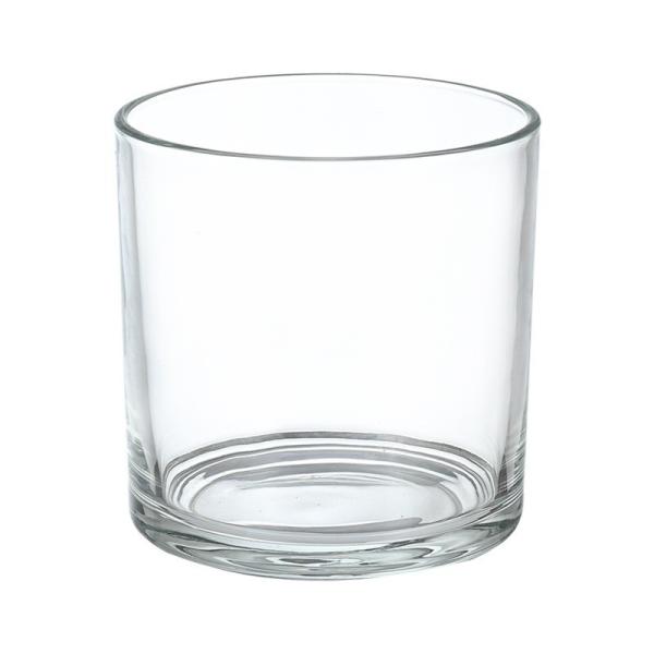 Quality Glass Collar Manufacture Creative Unique 8oz 14oz Candle Jars with Gold Lids for sale