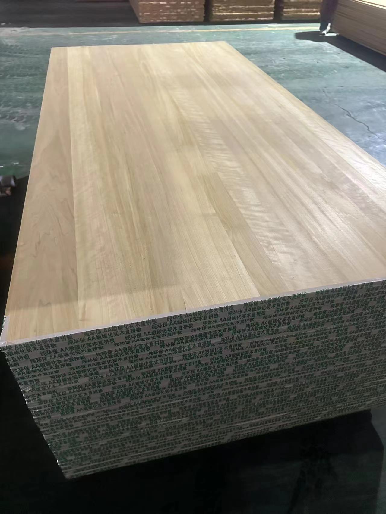 Modern Carbonized Paulownia/Poplar Edge Glude Lumber for Solid Wood Board/Panels/Timber