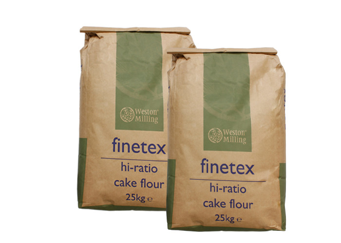 25kg Custom Logo Paper Poultry Feed Bag For Dog Feed Cat Litter Seed