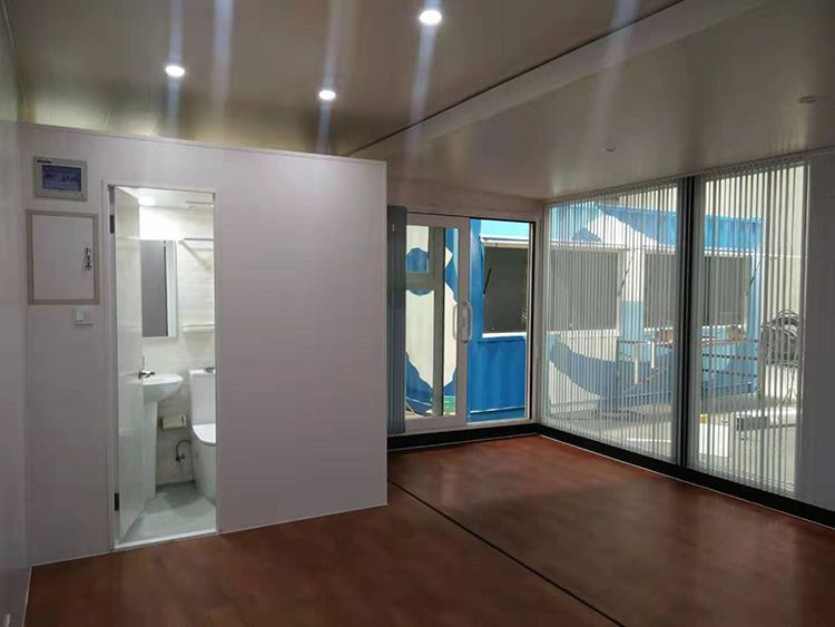 Prefabricated Rock Wool 20HC Ready Made Container House