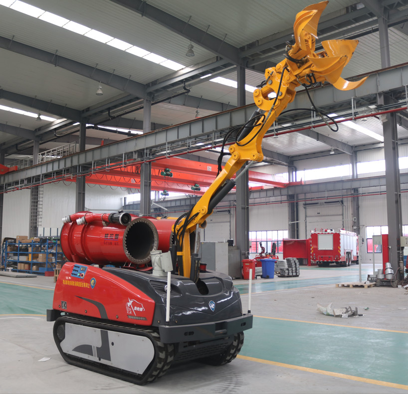 RXR-JM200D Robotic Fire Fighting Vehicle fire fighting robot 3100×1500×1975MM