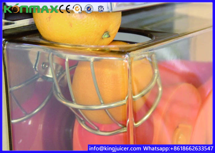 Auto Feed Hopper Electric Citrus Juicer , Stainless Steel Lemon Squeezer