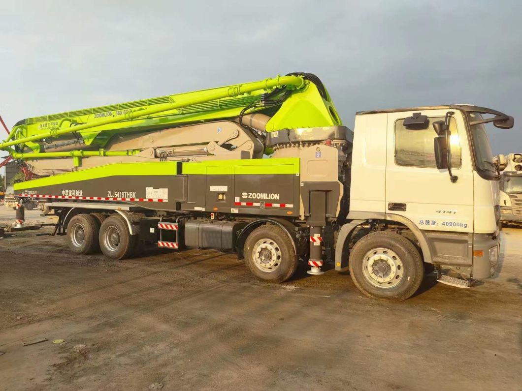 2013 Truck Mounted Pump 52 Meter Concrete Pump Truck Benz Chassis