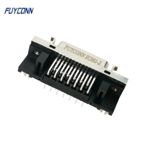 PCB SCSI Connector 90 Degree R/A CN Type Female 26 Pin Servo Connector For PCB