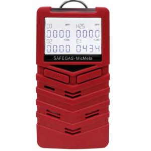 Portable Gas Detector Diffusion Sampling Minisize CO2 and O2 Detector For Safety