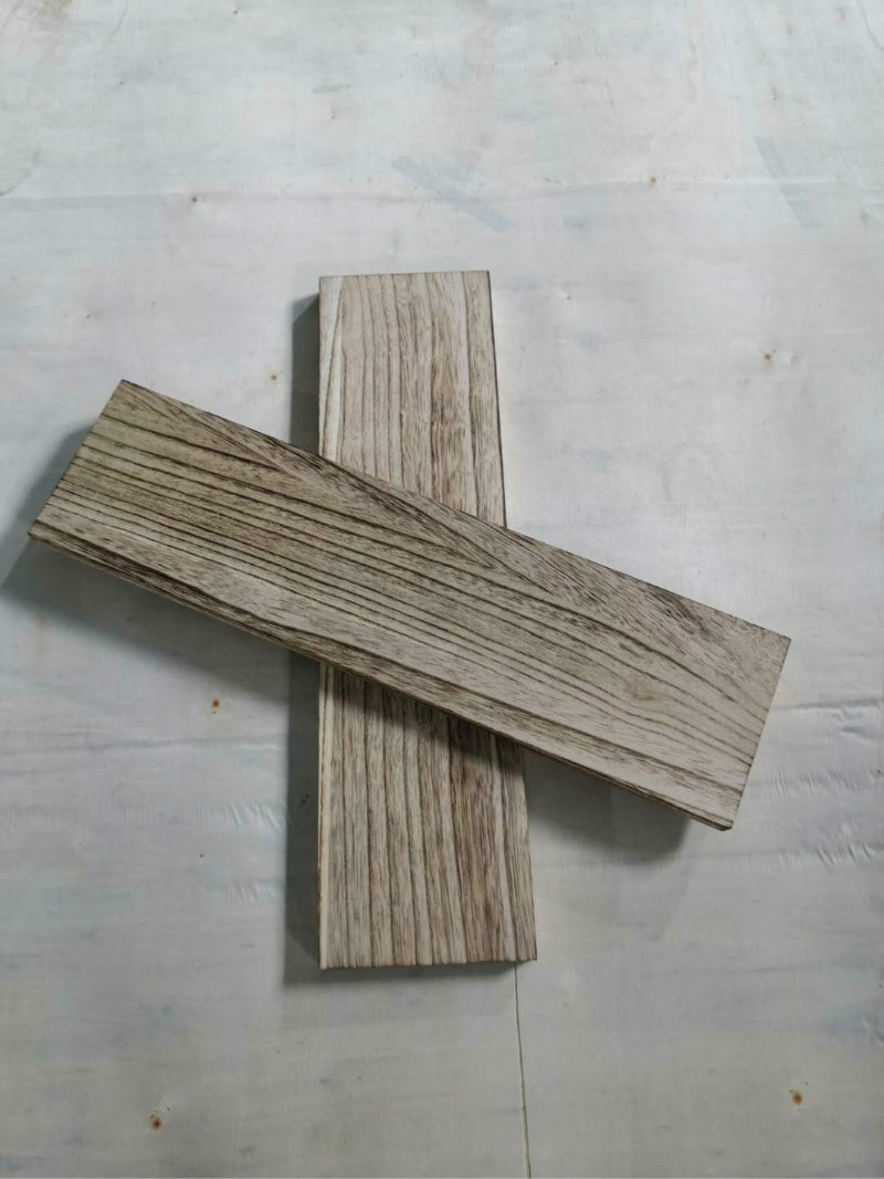 UV Painted Burnt Paulownia Wood Board Wall Frame Floating Frame in 100 1220 Mm Width