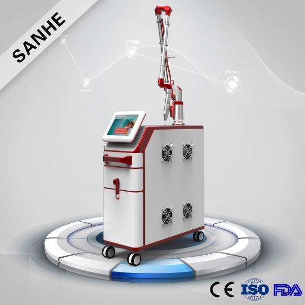 Color Screen 1064nm 532nm 1320nm advanced ND Yag Q Switch Laser blackhead