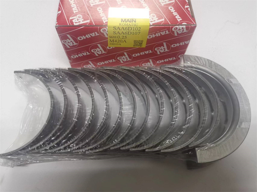Komatsu Excavator Main Bearing 6D102 6D107 DAIHO M420A 0.25