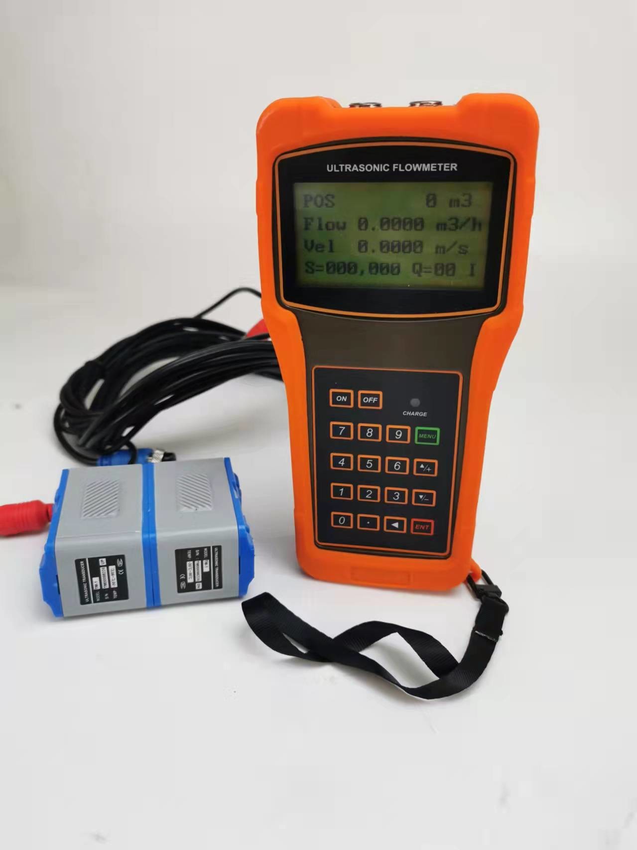 TUF-2000H Handheld Ultrasonic Flow Meter DN6000 Non Contact
