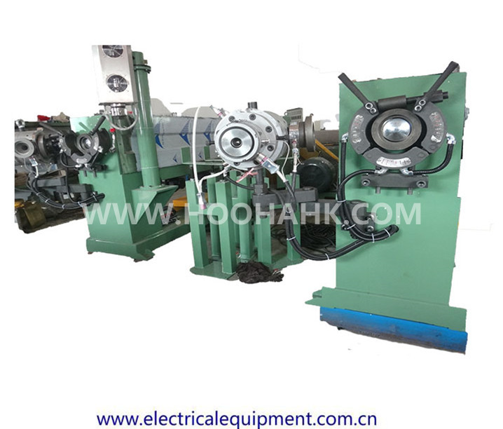 Leading Hh 30mm Fluoro Plastic Processed Cable Extrusion Machine