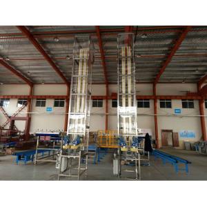 Side Gripping Vertical Automated Conveyor Systems Strong Structure Easy Cleaning