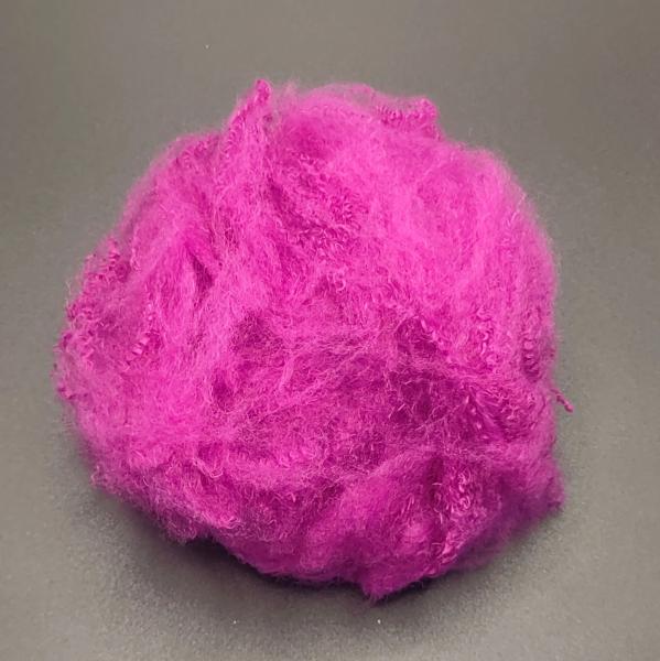 100% Material Virgin Grade Colorful Polyester Staple Fiber For Optimal