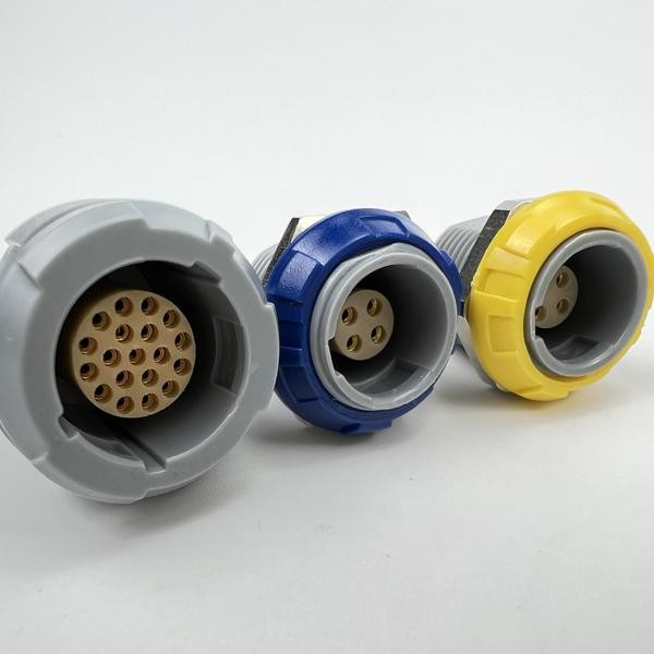 ISO9001 Fastest Quick Circular Plastic Connectors For Medical Equipment