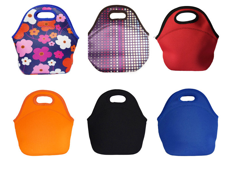 Waterproof Adult Sublimation Neoprene Lunch Bags