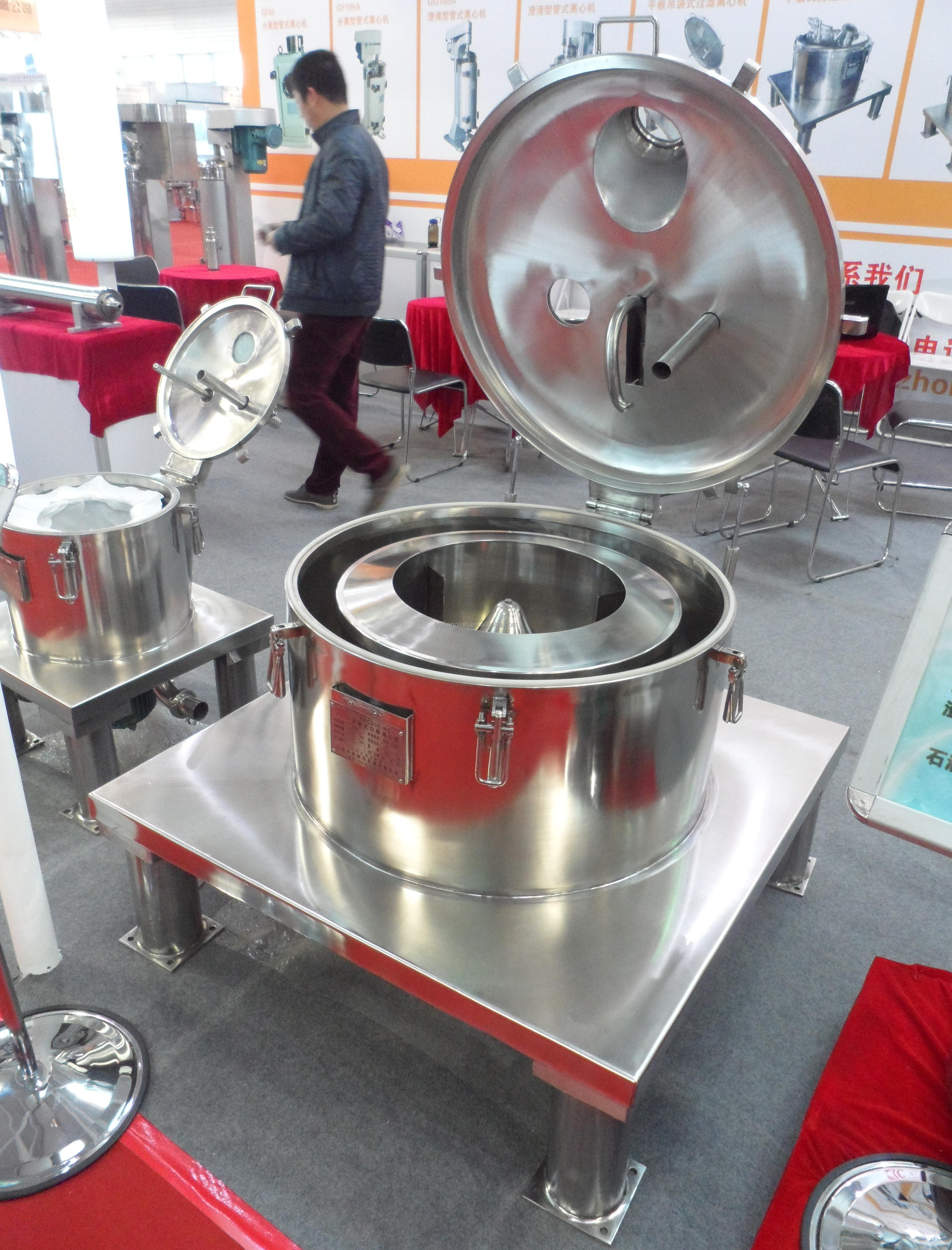 Zhonglian Industrial Basket Centrifuge Hanging bag industrial centrifuge separator for Acid discharge gypsum