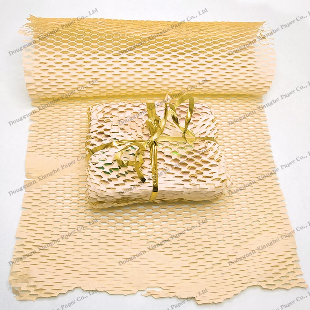 Biodegradable Eco Kraft Honeycomb Wrapping Paper