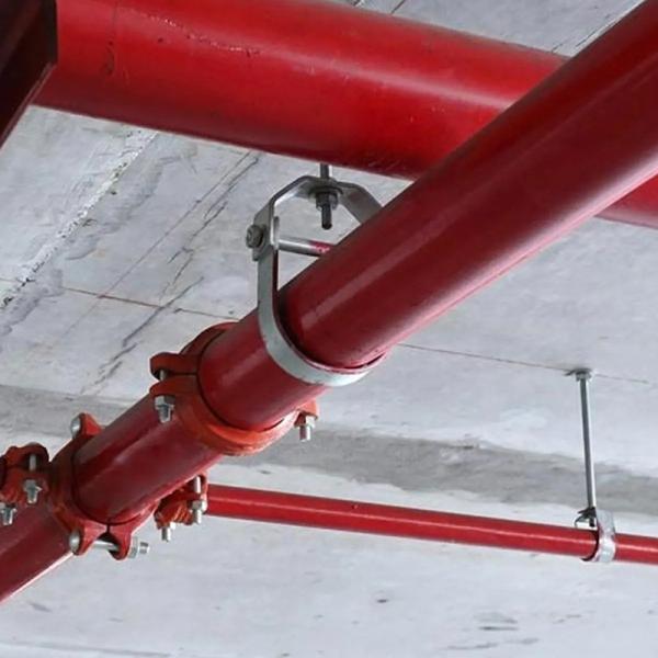 Corrosion Resistance Shakeproof Seismic Brace For Pipe Water Line Customized