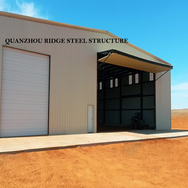 Prefab Steel Warehouses Buildings / prefabricated Hangar Buildings Quick Steel Structure Warehouse
