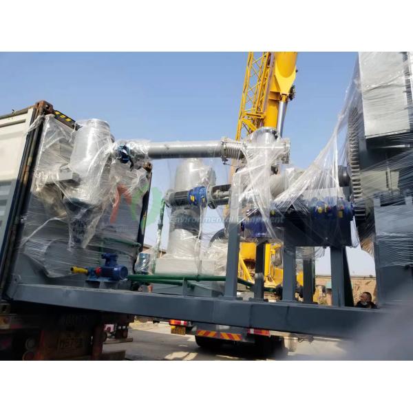 Batch Operation Automatic Pyrolysis Machine for Customers' Demand to Get Fuel Oil