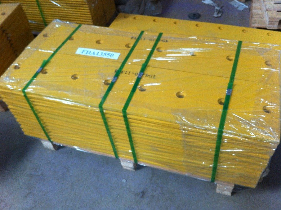 High Hardness Bulldozer Cutting Edges End Bits With Surface Hardness HRC45 For D10 Dozer