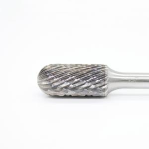  Double Cut Metal Cylindrical Burr Cutter Double Cut On 1/4'' Shank Die Grinder Drill Bit Manufactures
