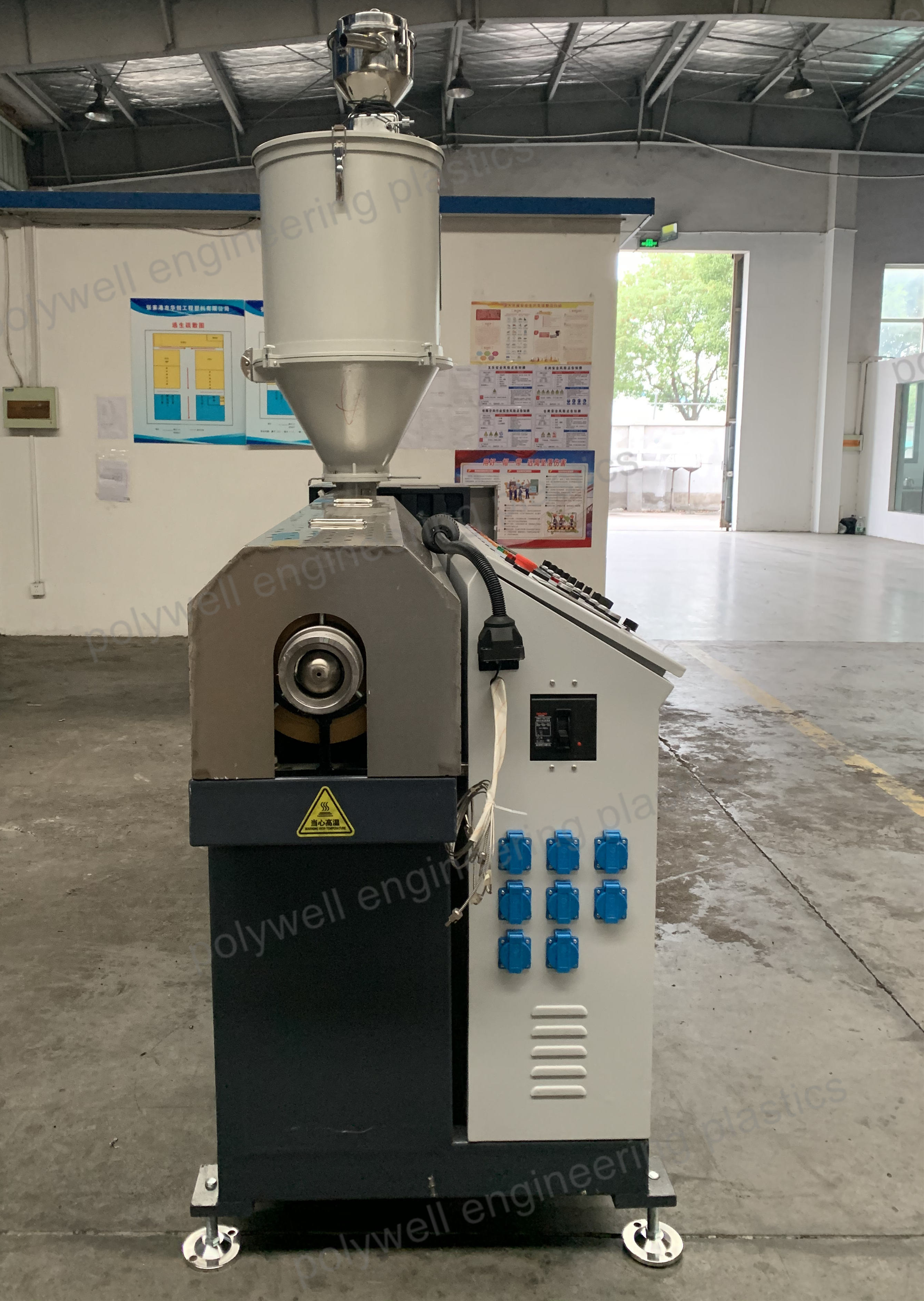 Single Screw Nylon Thermal Break Strip Produce Machine Polyamide Profile Extrusion Equipment