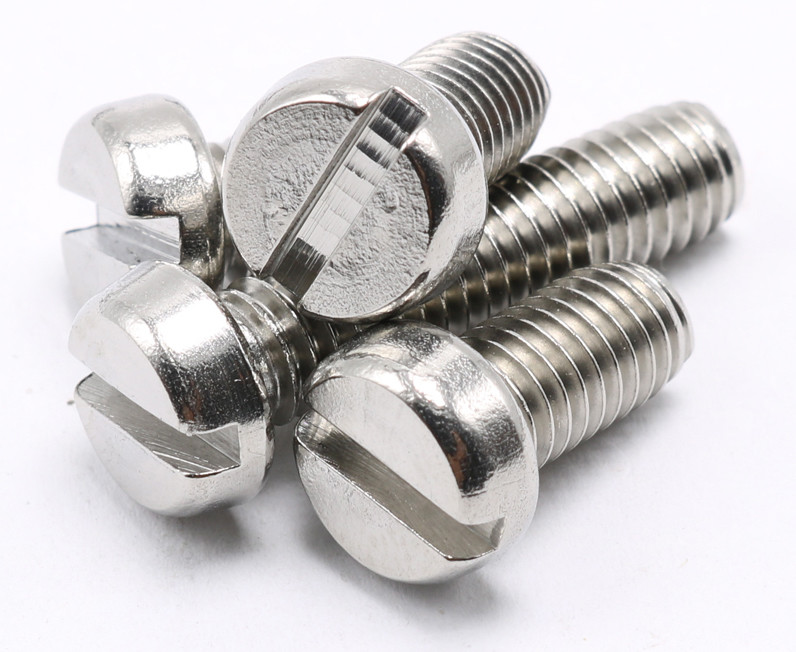 18-8 Stainless Steel Slotted Drive Fillister Head Screws ASME B18.6.3 Slotted Drive Fillister Head Slotted Screws