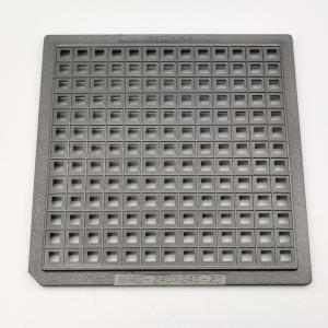 Customized Waffle Micro Electronic Component Tray Structurally Standard