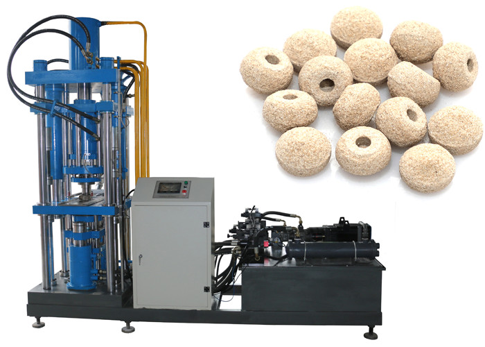 Fully Automatic Ball Press Machine , Cnc Hydraulic Press Machine CE Approved