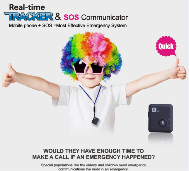 RF-V6+, real time tracker & alarm SOS alarm voice monitoring