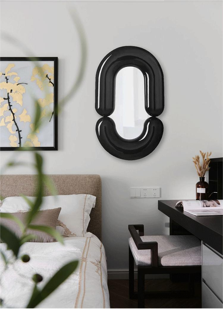Oval Bathroom Led Wall Full Length Mirror Hanging Vanity Tall Mirror