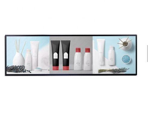 Bar Type LCD Advertising Panel , 38.2" High Resolution Ultra Wide LCD Bar