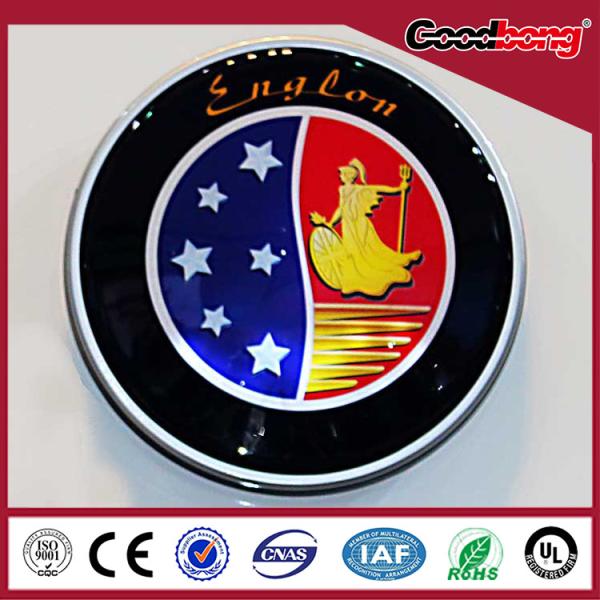 Outdoor waterproof vacuum formed and vacuum coating 3D Acrylic Car Sign / LED