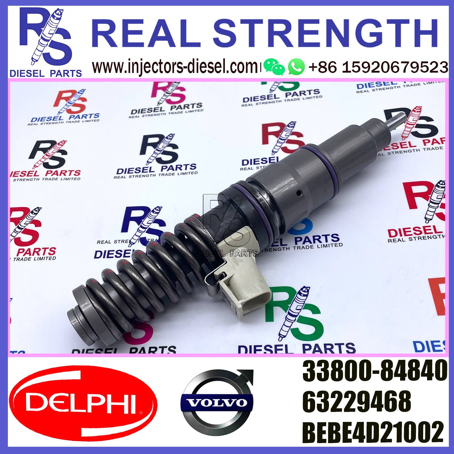 DELPHI Diesel Pump Injector BEBE4D21002 33800-84840 63229468 For HYUNDAI H ENGINE