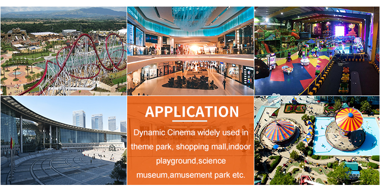 Amusement 7D Movie Theater Mobile Truck 4D 5D Dinosaur Theme Shopping Mall XD Cinema