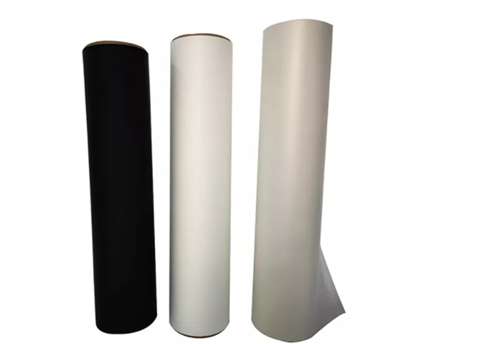 Black Color Satin Like Touch Matt Thermal Lamination Film For Special Luxury Packaging 22 Mic
