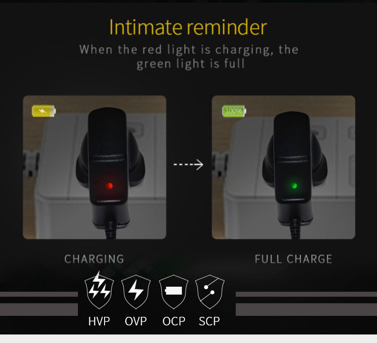 Universal 8.4V li-ion charger 500mA 1A 1.5A with 4UK US EU AU KR plugs red green LED indicators