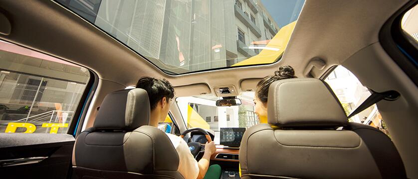 2024 BYD Song Plus Electric Car with 280nm Total Motor Torque and Front Suspension Type Mcpherson Independent Suspension
