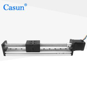  Micro Nema 17 Ball Screw Slider Rail With Nema 17 Hybrid Stepper Motors CE RoHS Certifications Manufactures