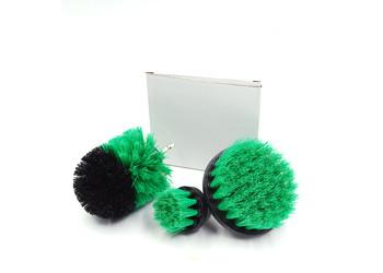 Electric Power Drill Scrubbing Brush , Bathroom Surface Cleaning Grout Drill