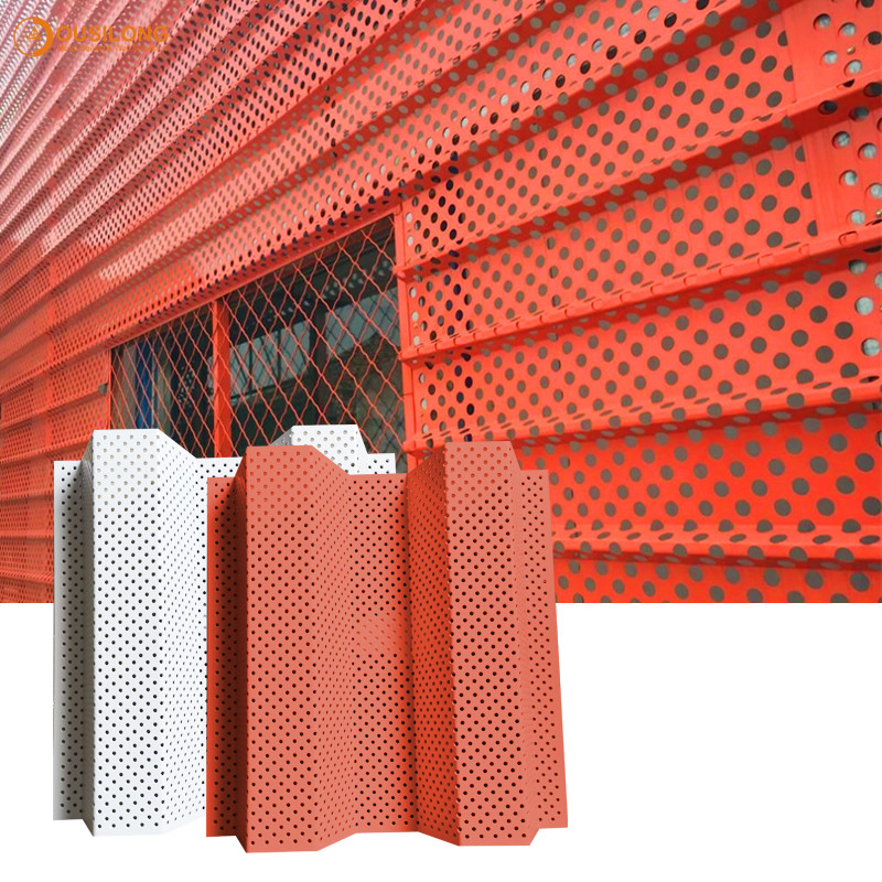 High Strength Aluminum Corrugated Panel For Exterior & Interior Wall Decoration