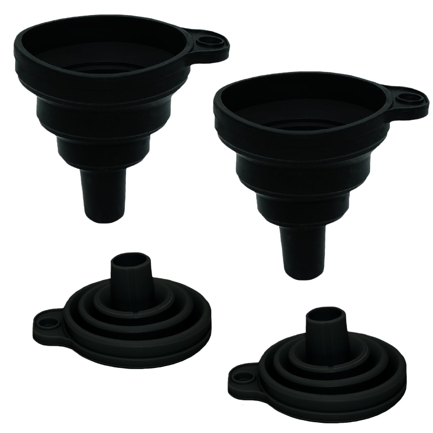 Funnels For Filling Bottles Kitchen Funnel Funnels For Kitchen Use Food Grade Silicone Collapsible Funnel Liquid Powder